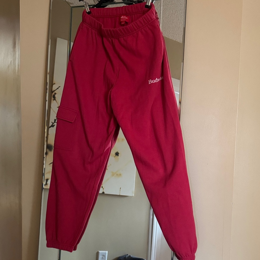 Budweiser Bold Red Joggers